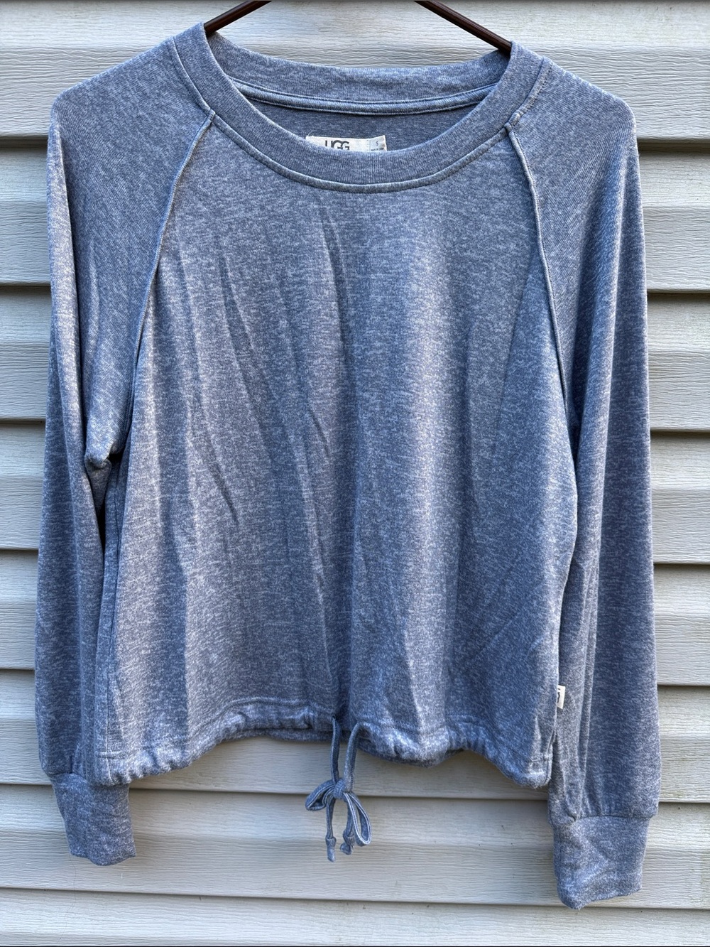 Ugg | Gable Loungewear Set Top Blue Long Sleeve Top size Small